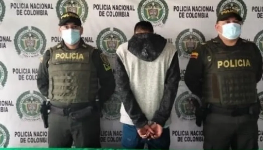 El capturado de 27 años señalado del feminicidio.