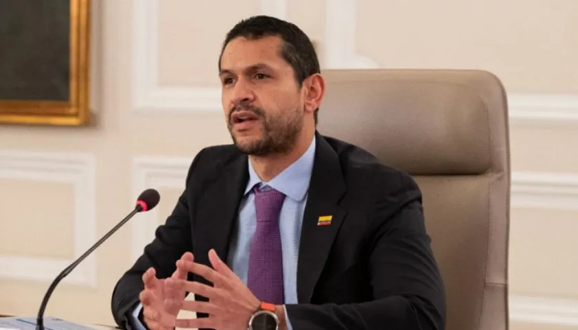 Daniel Andrés Palacios Martínez, Ministro del Interior.