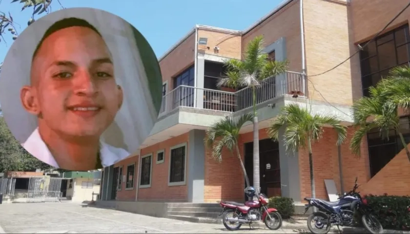 El cuerpo de Harrison De la Hoz fue llevado a Medicina Legal. 