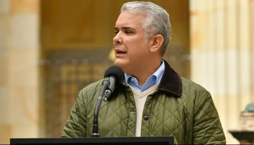 Iván Duque, presidente de Colombia.