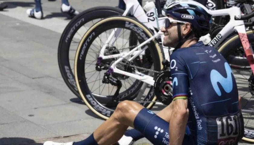 El ciclista español Alejandro Valverde