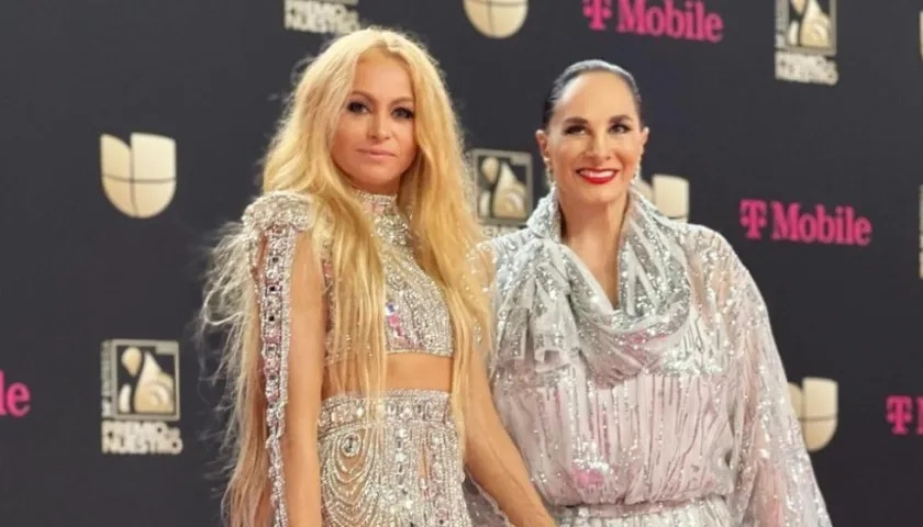 Paulina Rubio y su mamá Susana Dosamantes