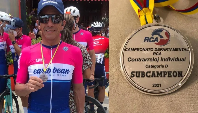 Campeonato departamental de ciclismo máster.