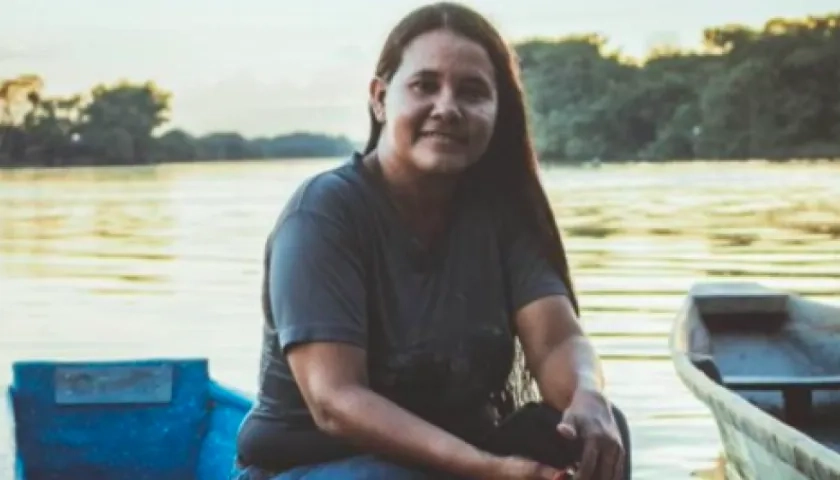 Yuli Velásquez, líder ambiental de Barrancabermeja