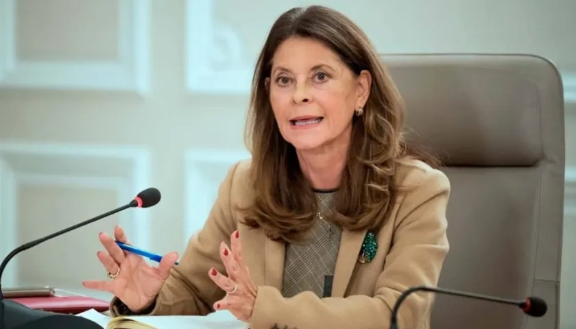 Marta Lucía Ramírez, Vicepresidenta y Canciller de la República.