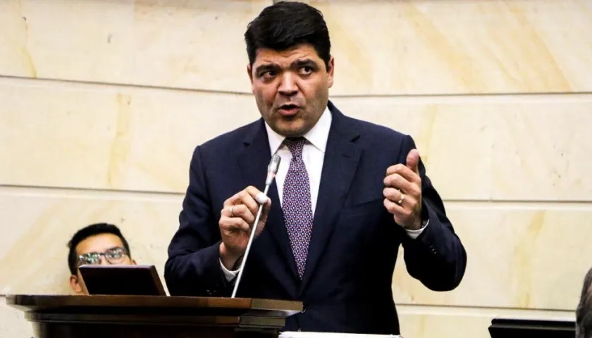 Juan Diego Gómez, presidente del Congreso.