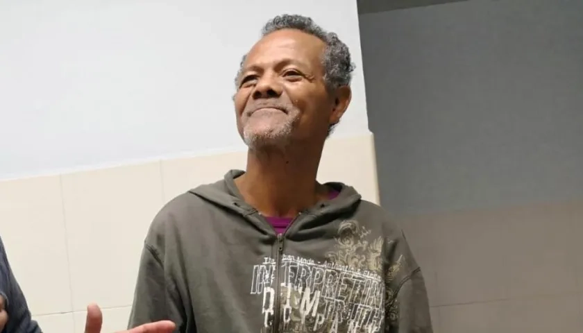 Agustín ‘Figurita’ Igirio Pabón, exboxeador cienaguero. 