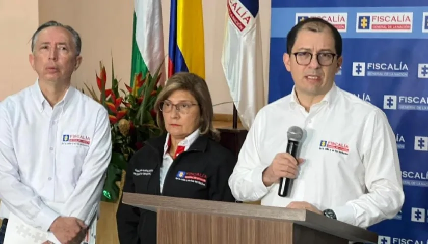 Fiscal Francisco Barbosa en sus declaraciones.