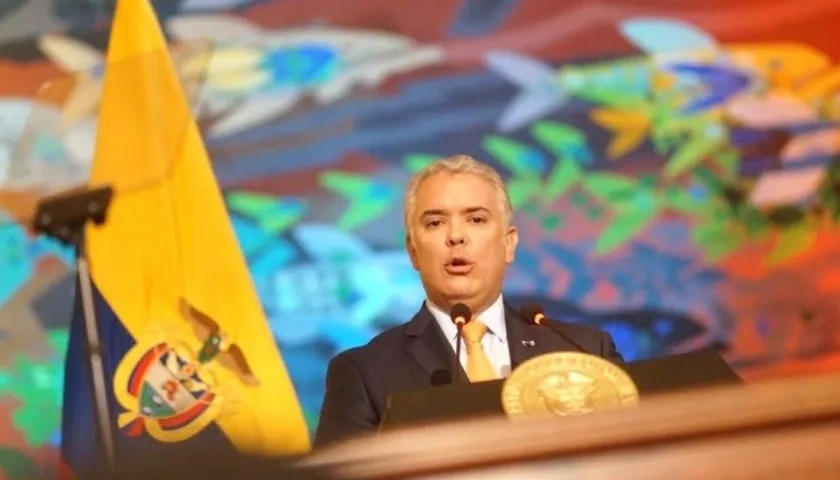 Iván Duque, Presidente de la República.