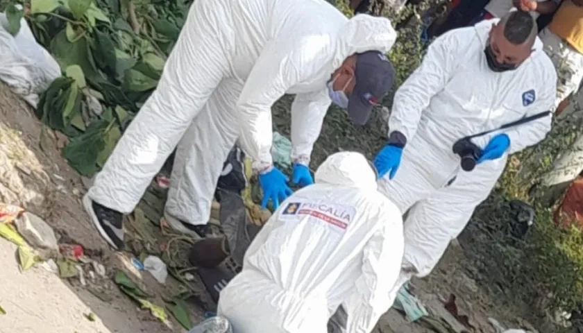 El CTI estuvo a cargo del hallazgo del cuerpo. 