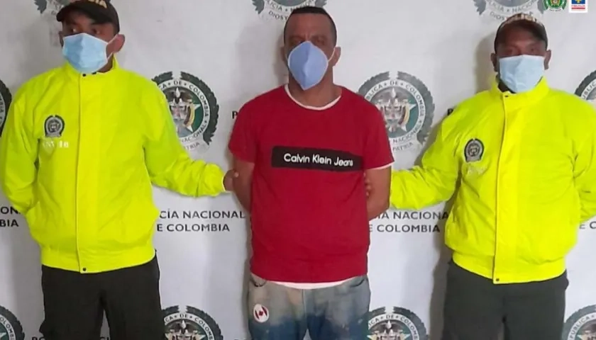 Mario José Padilla fue mostrado por la Fiscalía General de la Nación