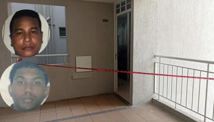 Alias "Jordan" y "Nico" fueron abatidos en este apartamento