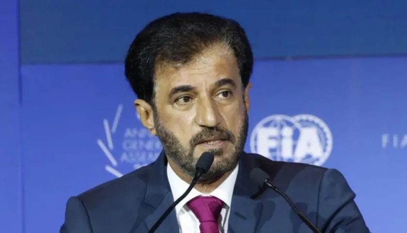Mohammed ben Sulayem, presidente de la FIA.
