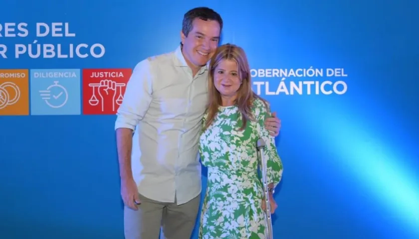 Miguel Vergara y Elsa Noguera.