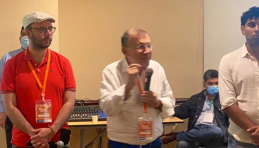 Roy Barreras en cumbre del Pacto Histórico en Santa Marta.
