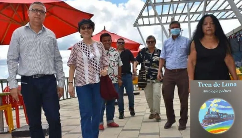 Poetas de la región Caribe estrenan su libro ‘Tren de la luna’.
