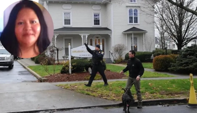 La casa en Connecticut donde vivía la familia Panjón, oriunda de Ecuador,