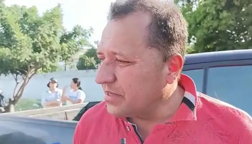 Arturo Pinto, primo de la víctima.