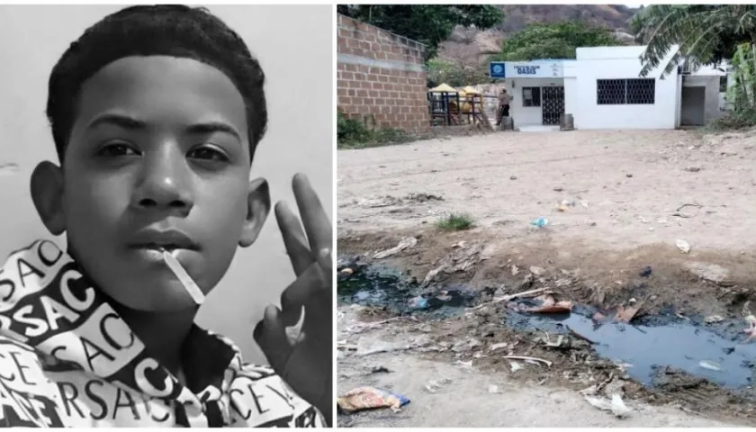 Rayner Jesús Suárez García y el lugar de los hechos.