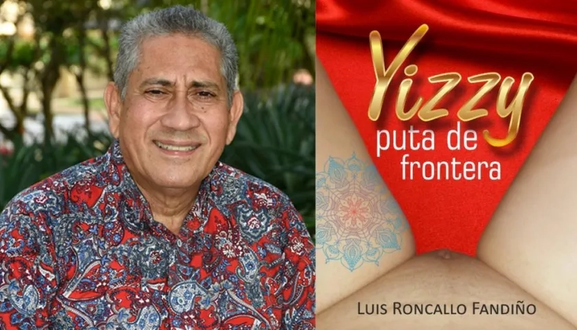 Luis Roncallo Fandiño, escritor./ Portada de la novela.