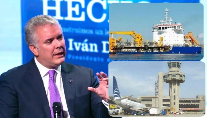 El Presidente saliente Iván Duque con sus grandes fracasos.