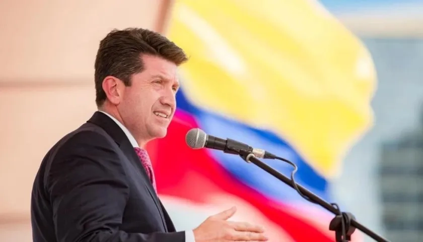 Diego Molano, exministro de Defensa.