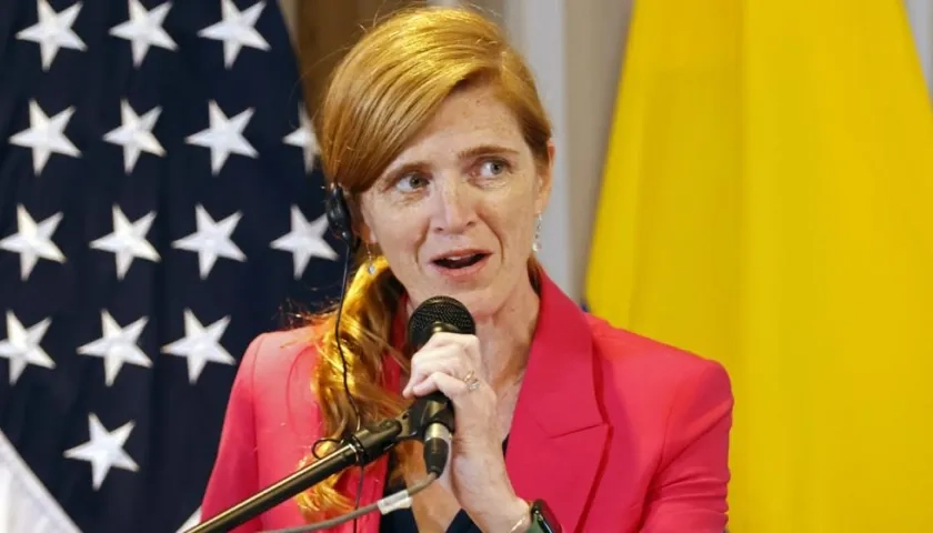 La administradora de la Agencia de Estados Unidos para el Desarrollo Internacional (Usaid), Samantha Power
