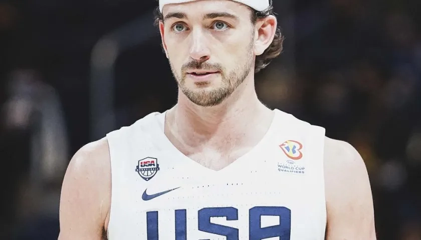 David Stockton, jugador de la selección Estados Unidos. 