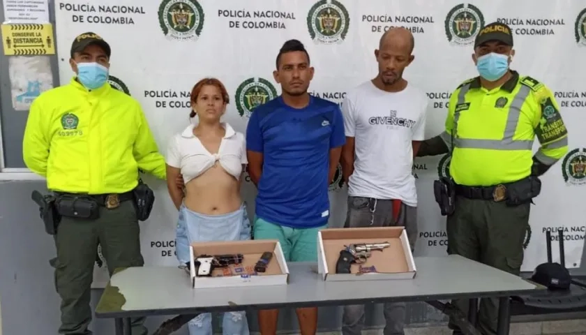 Capturados por la Policía.