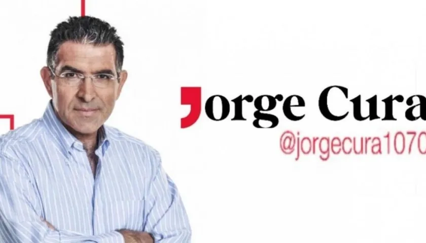 El periodista Jorge Cura.
