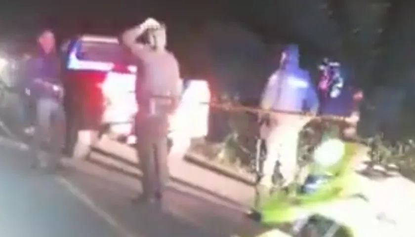 Lugar en donde fue encontrada la camioneta