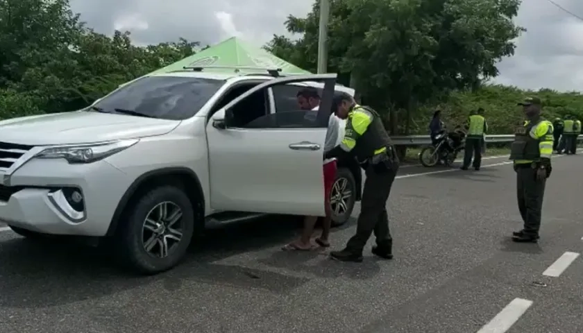 Policía de Tránsito. 