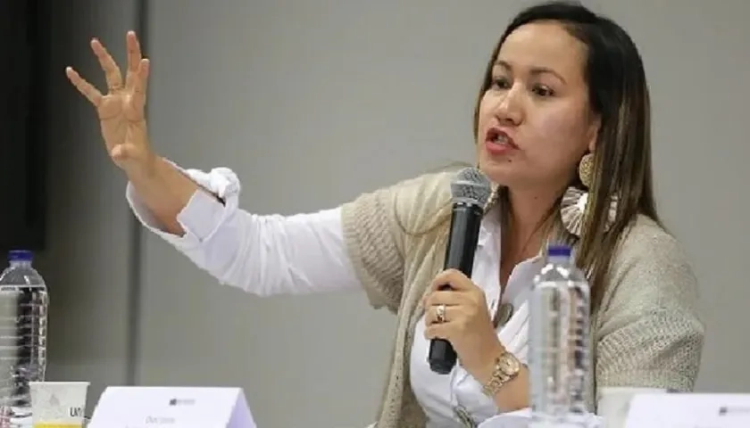 Carolina Corcho, Ministra de Salud.
