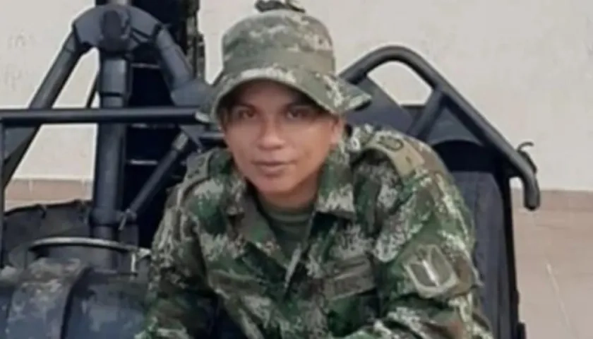 Sherman Santana González, soldado de Bolívar secuestrado.