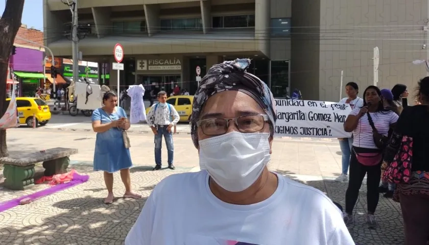 Janeth Márquez, madre de Margarita Gómez