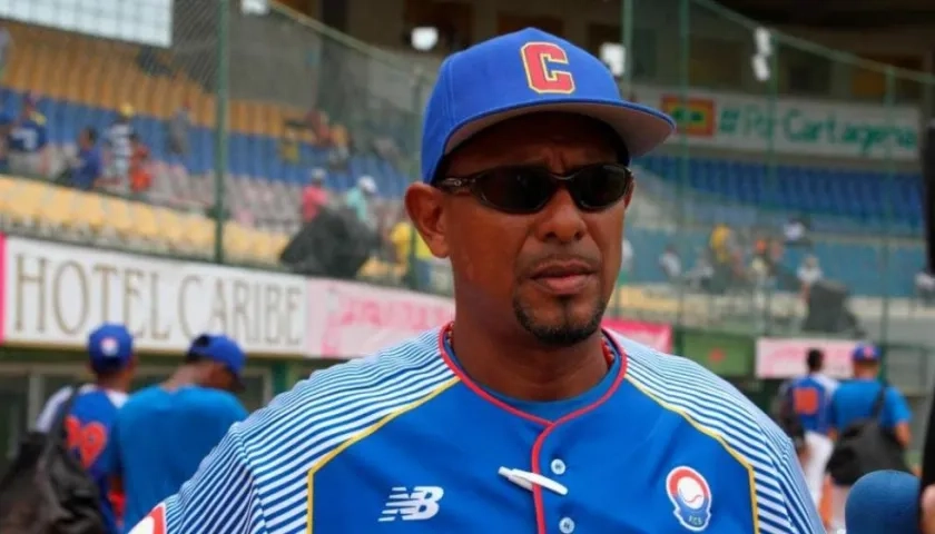 Neder Horta, mánager de Colombia. 