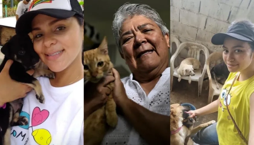 Carolina Monsalvo, Maribel Sanmiguel  y  Paula Roldán.