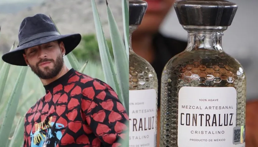 Maluma y su nueva bebida alcohólicas.