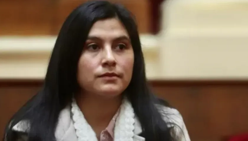 Yenifer Paredes, cuñada del presidente Pedro Castillo.