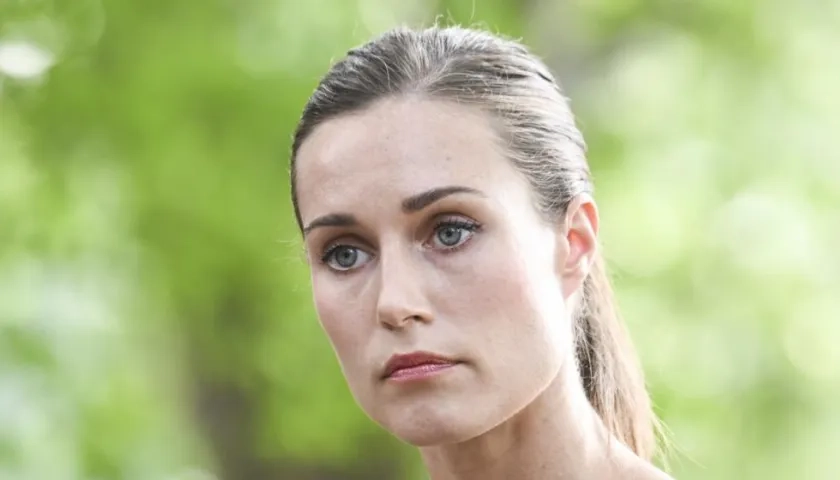 Sanna Marin, ministra de Finlandia.