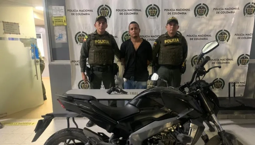 Deyner Alfonso Ospino Caballero, capturado.