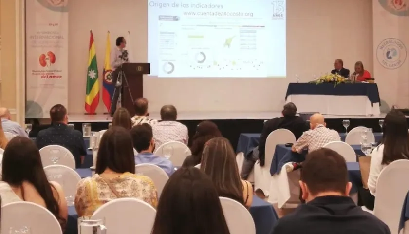 Sesión del Simposio.