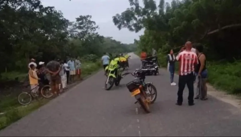 Lugar de los hechos.