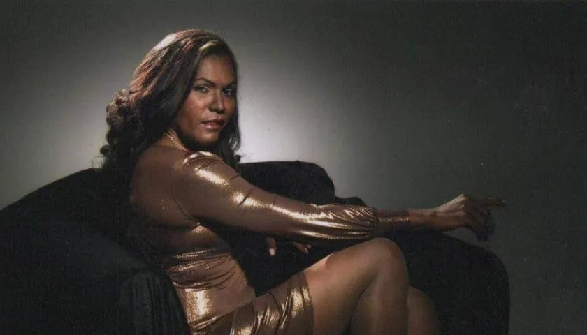 La activista LGBTI colombiana Diana Navarro.