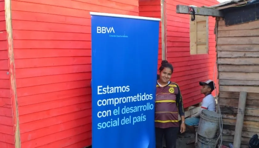 Beneficiaria de la vivienda.
