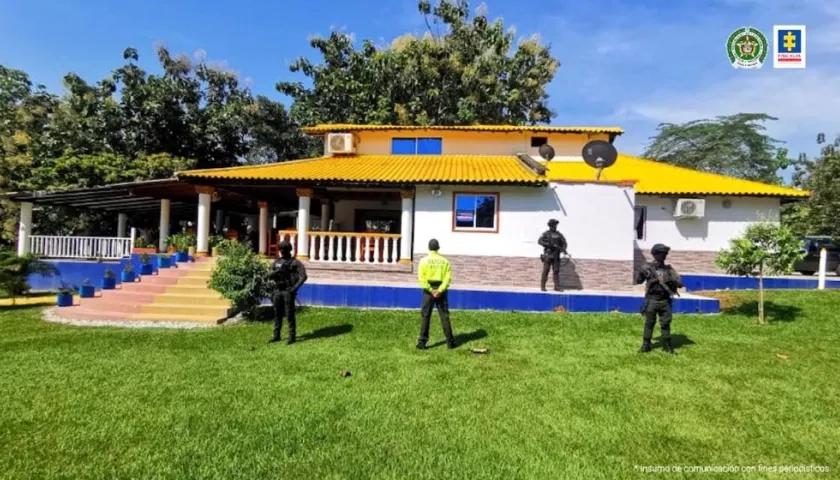 Bien inmueble ocupado por la Fiscalía.