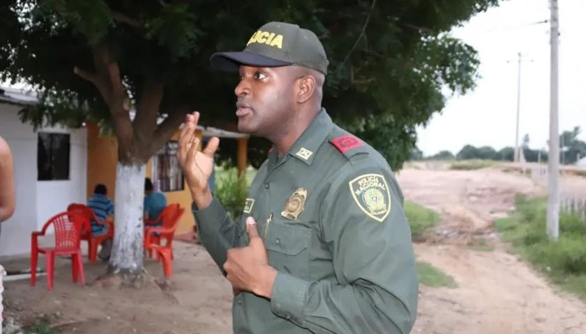 Patrullero Carlos Alberto Valencia Urrutia.