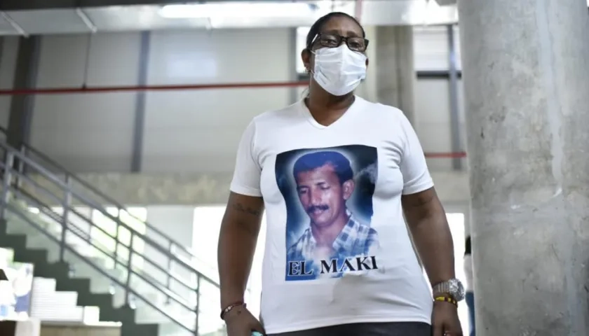 Miriam Martínez Gamero, hermano de Pedro Antonio, asesinado por las AUC.