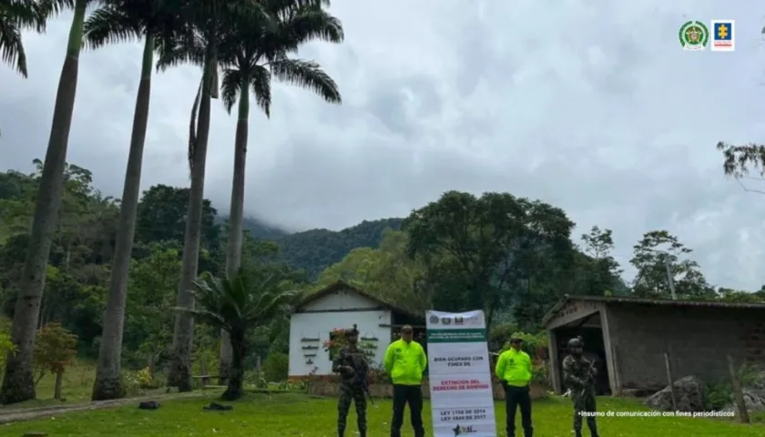 Bienes ocupados por la Fiscalía. 