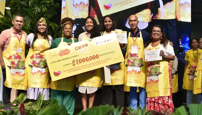 Ganadora 'cocina para aficionados'. 